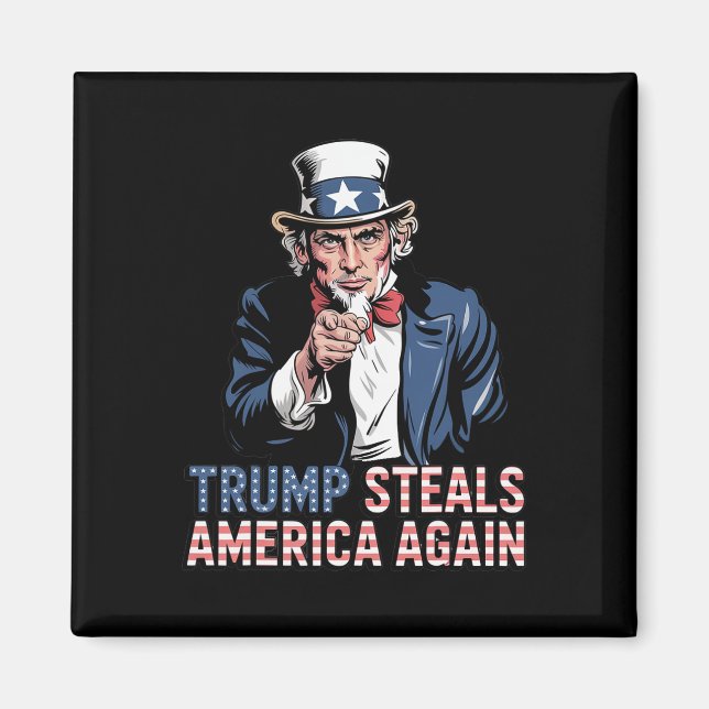 Íman Trump Rouba a América Novamente  (Frente)