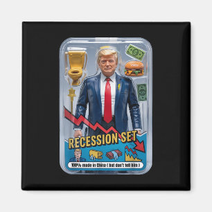 Íman Trump Satire Sobrevivido à Recessão Conjunto de Aç