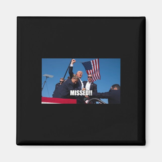 Íman Trump Shot 2024 (Frente)