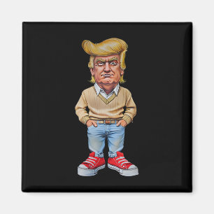 Íman Trump Sou apenas uma Cara Engraçada 2024 Cara M