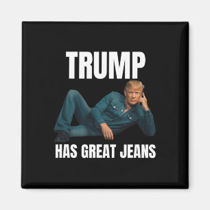 Íman Trump Tem Ótimas Calças Estilo de Meme Engraçado M