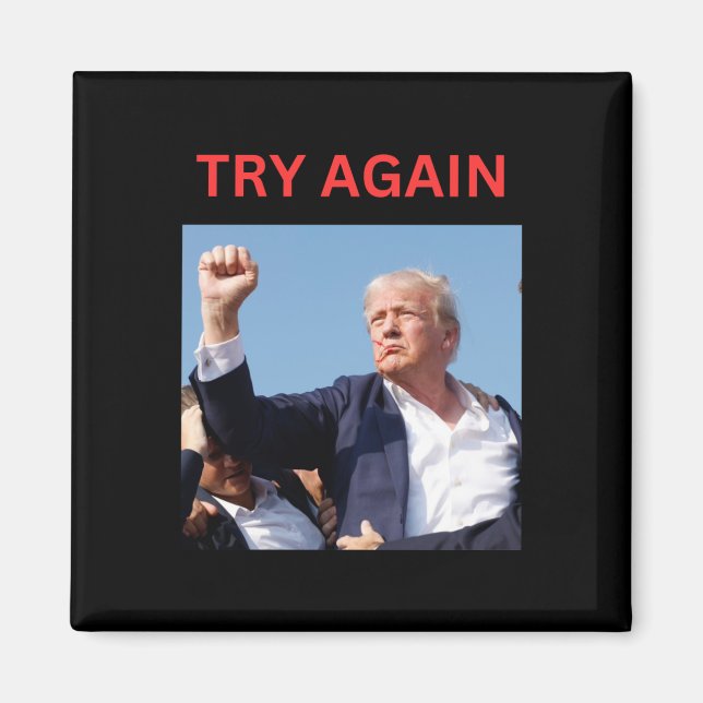 Íman Trump Tentar Novamente (Frente)