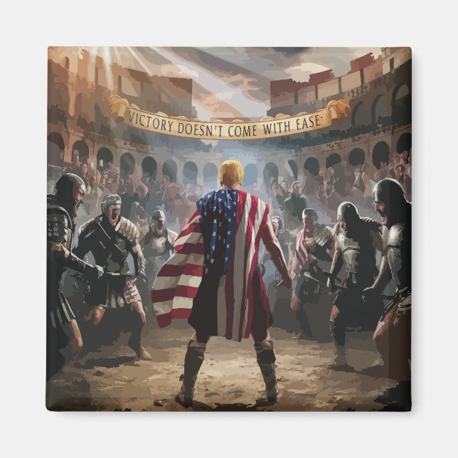 Íman "Trump the Gladiator Magnet" (Frente)