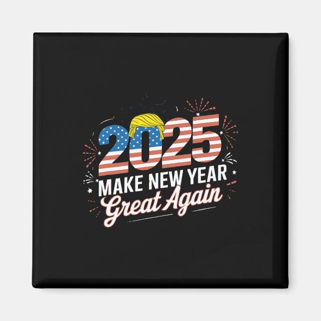 Íman Trump Torna Excelente De Ano Novo Novamente Felize (Frente)