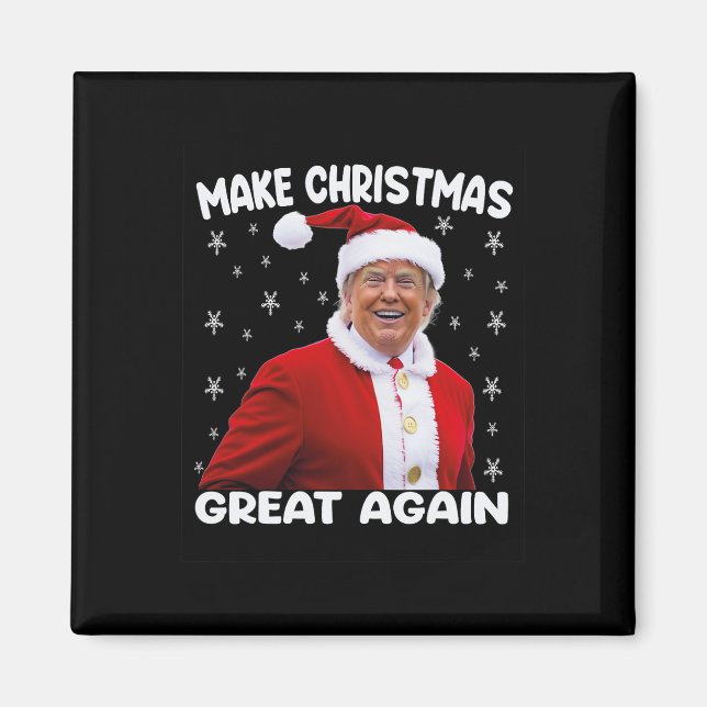 Íman Trump Torna Excelente de Natal Novamente Papais no (Frente)