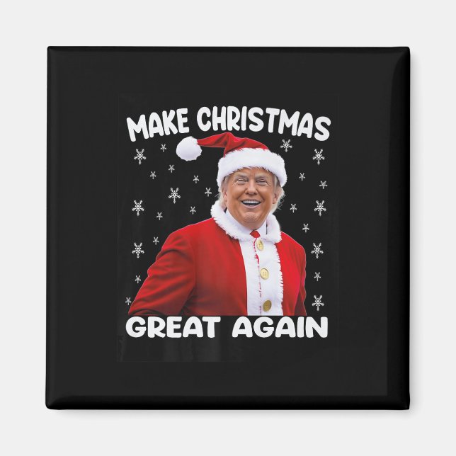 Íman Trump Torna Excelente de Natal Novamente Papais no (Frente)