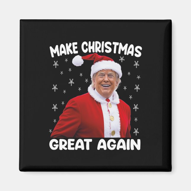 Íman Trump Torna Excelente de Natal Novamente Papais no (Frente)