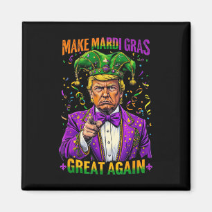 Íman Trump Torna O Excelente Mardi Gras Novamente Engra