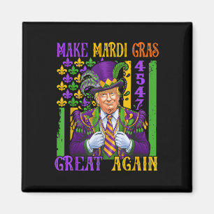 Íman Trump Torna O Excelente Mardi Gras Novamente Engra
