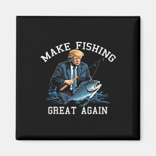 Íman Trump Tornando a Pesca Grande Novamente 