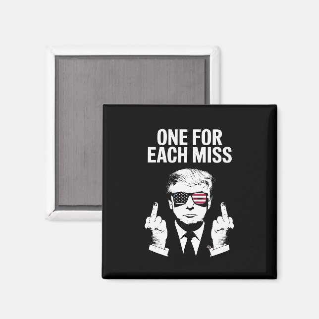 Íman Trump Um Para Cada Senhorita (Front/Back)