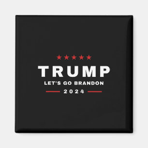 Íman Trump Vamos Go Brandon 4 De Julho De 2024 Maga Tee