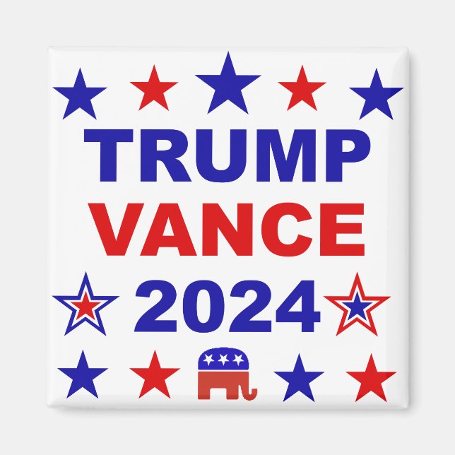 Íman Trump Vance 2024 (Frente)