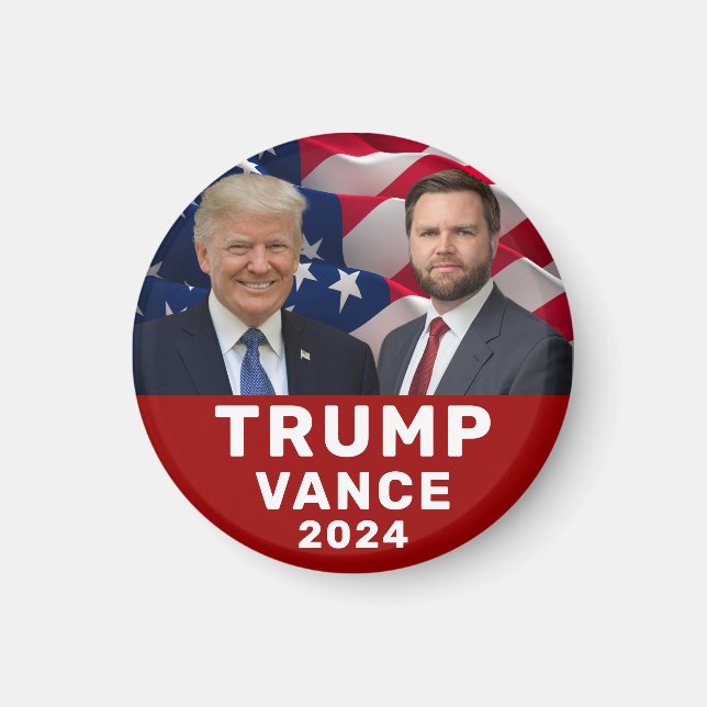 Íman Trump Vance 2024 (Frente)