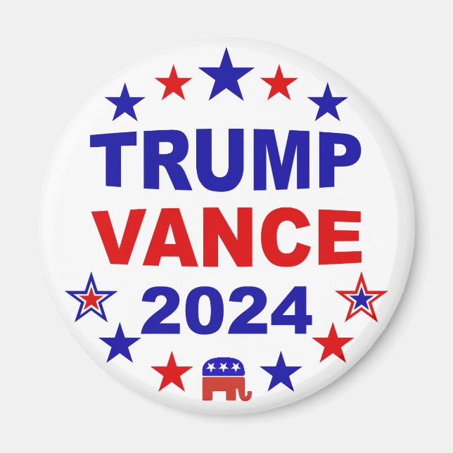Íman Trump Vance 2024 (Frente)