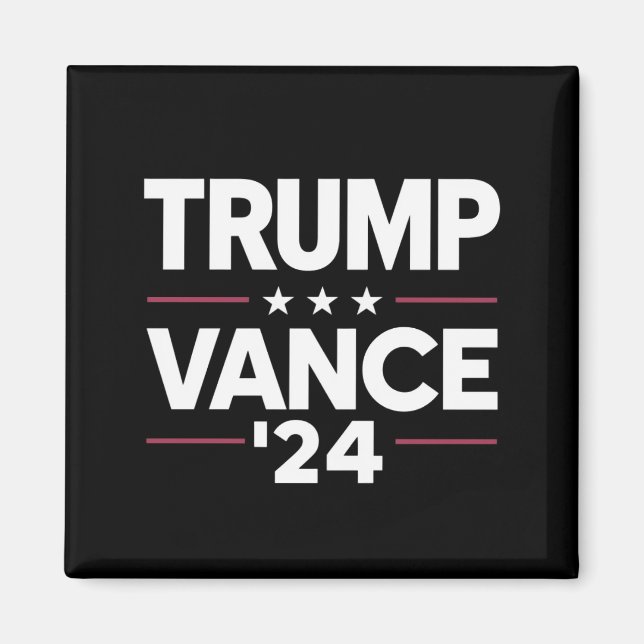 Íman Trump Vance 2024 Para Presidente VP/Eleições Nos E (Frente)