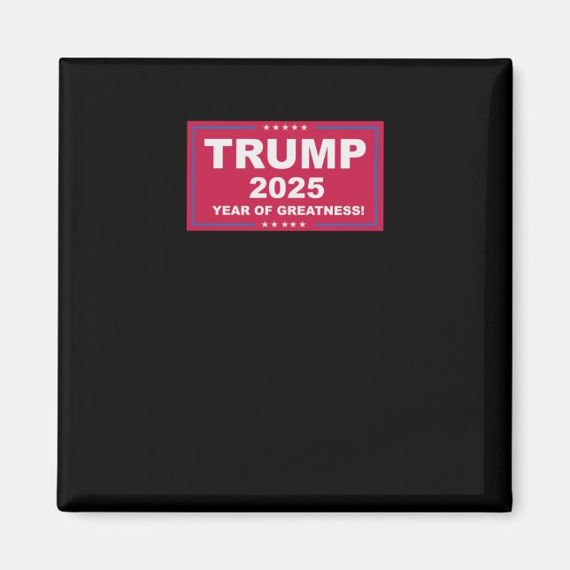 Íman Trump Vance 2025 Anos De Grandeza () (Frente)