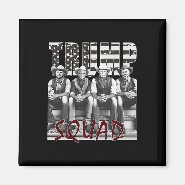 Íman Trump Vance Kennedy Elon Squad (Frente)