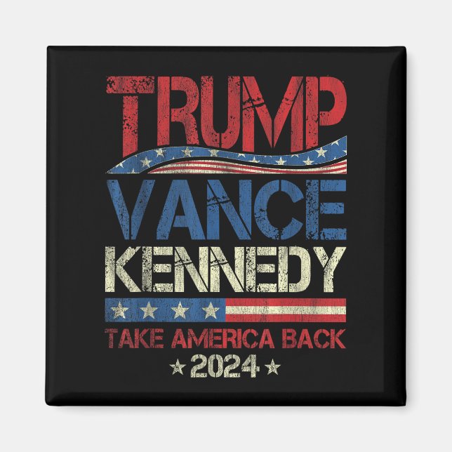 Íman Trump Vance Kennedy Leva A América De Volta Às Ele (Frente)