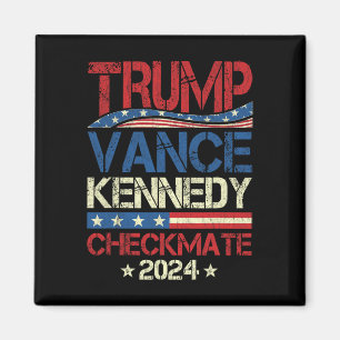 Íman Trump Vance Kennedy Xeque-Mate Eleição Republicano