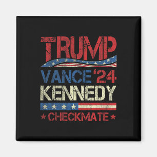 Íman Trump Vance Kennedy Xeque-Mate Eleição Republicano