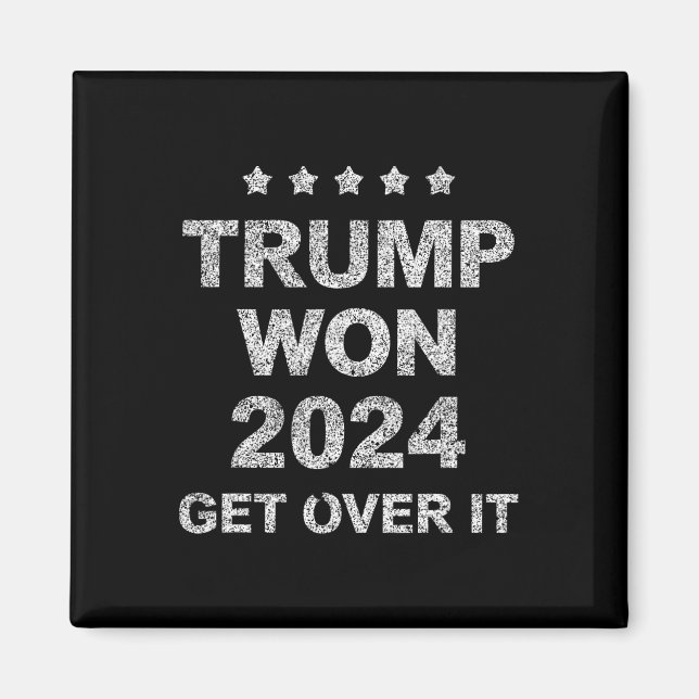 Íman Trump Venceu Supere Isso 2025 4  (Frente)