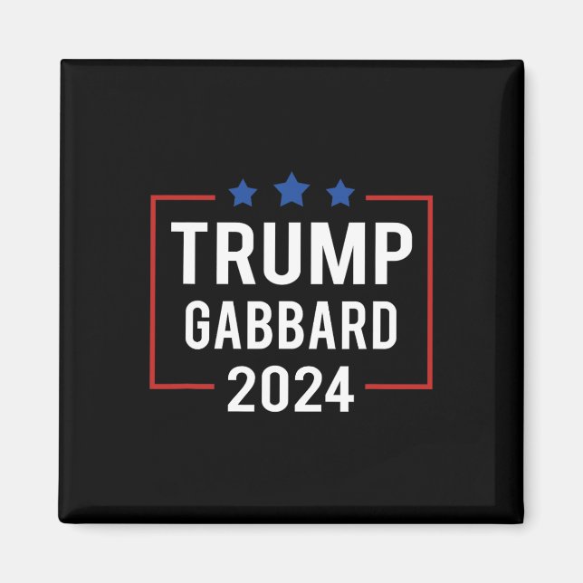 Íman Trump Vp Gabbard 2024 Eleição (Frente)