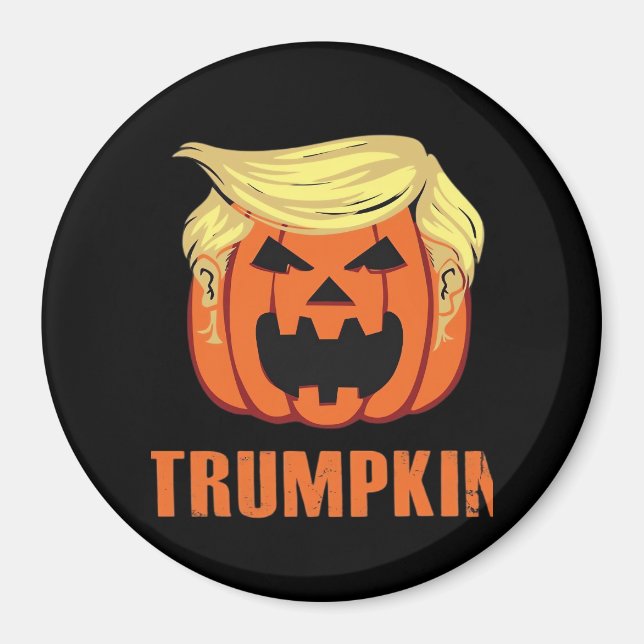 Íman Trumpkin faz o Halloween (Frente)