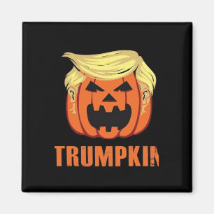 Íman Trumpkin faz o Halloween