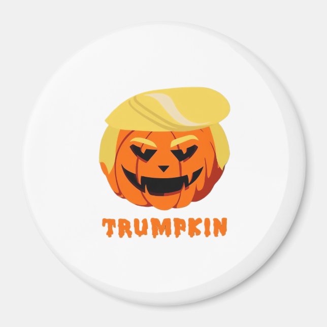 Íman Trumpkin Halloween (Frente)