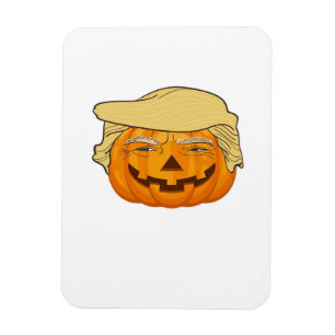 Íman Trumpkin Halloween Clássico Engraçado - Slot de Qu
