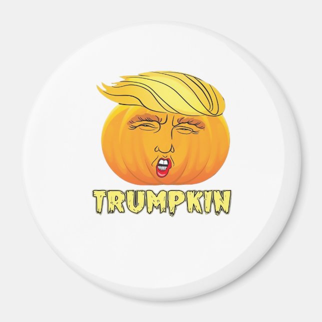 Íman Trumpkin - Pumpkin Assustador (Frente)