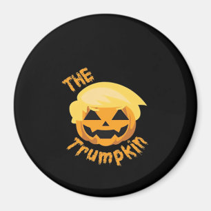 Íman Trumpkin Pumpkin Halloween Design - Traje de Lã