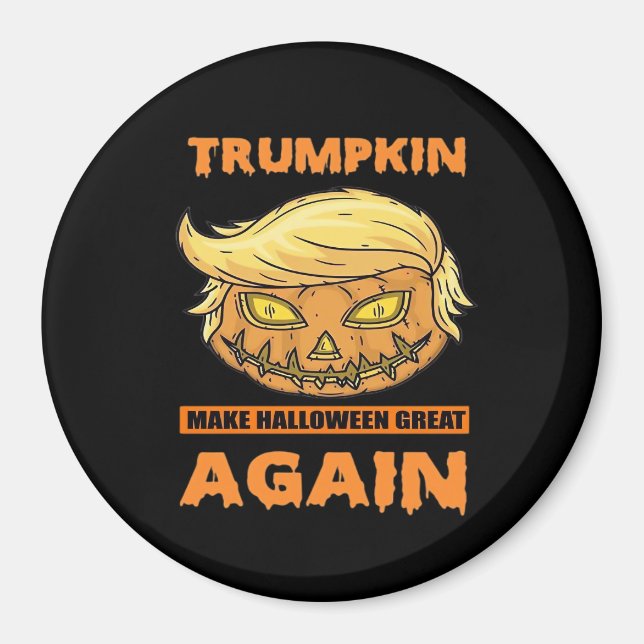Íman Trumpkin Torna O Excelente De Halloween Mais Engra (Frente)