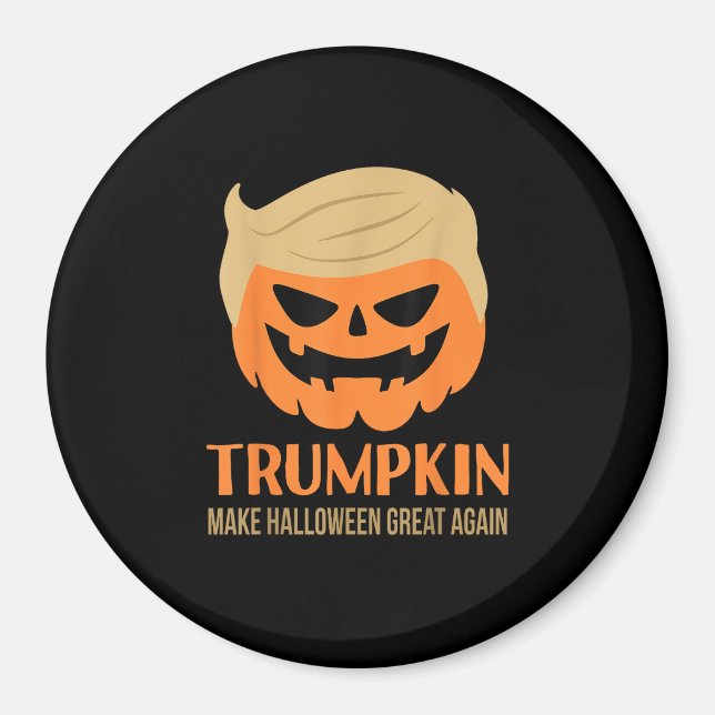 Íman Trumpkin Torna O Excelente De Halloween Novamente  (Frente)