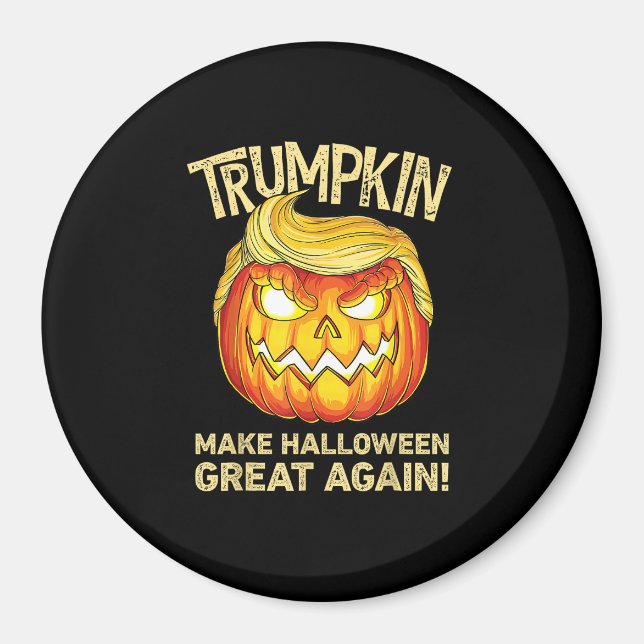 Íman Trumpkin Torna O Excelente De Halloween Novamente  (Frente)