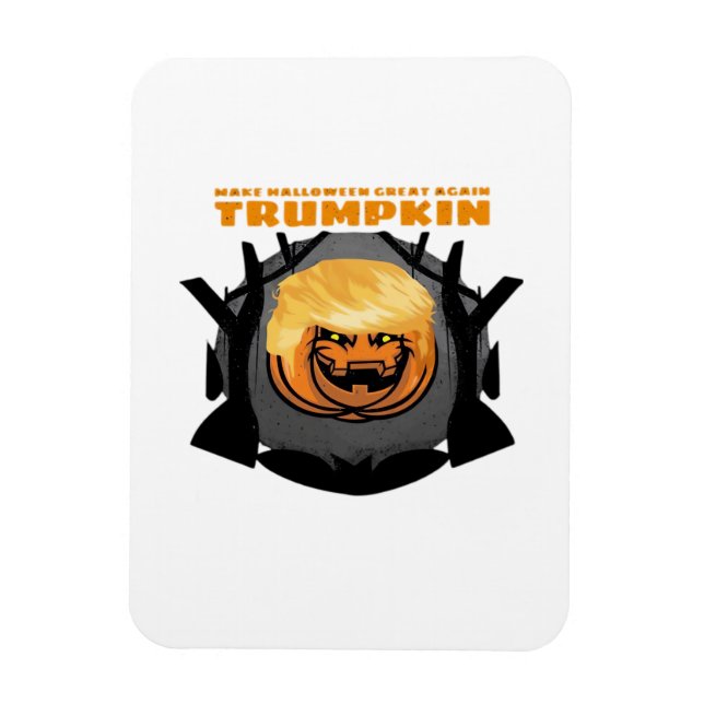 Íman Trumpkin, Torne O Excelente De Halloween Clássico  (Vertical)