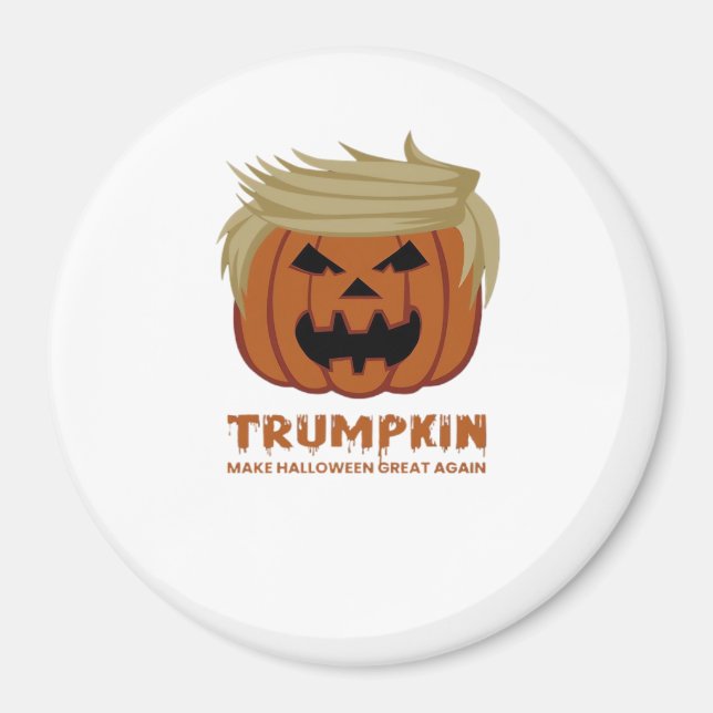 Íman Trumpkin - Torne O Halloweens Excelente Novamente  (Frente)