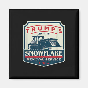 Íman Trumps Snowflake Rmoval Service Funny Donald Trump