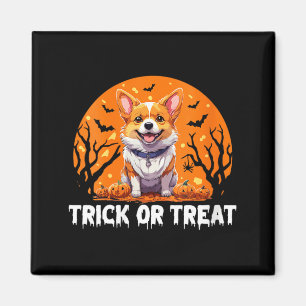 Íman Truque das Mulheres de Tratar no Halloween Cachorr