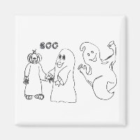 Truque ou tratadores de fantasmas bonitos BOO 3