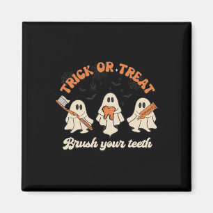 Íman Truque Ou Tratar Escove Os Dentes Halloween Dental