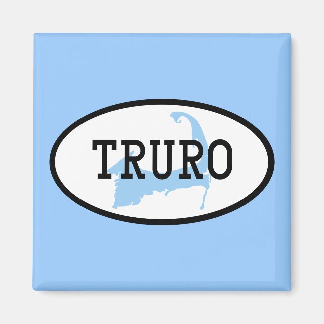 Íman Truro, MA Ímã (Frente)