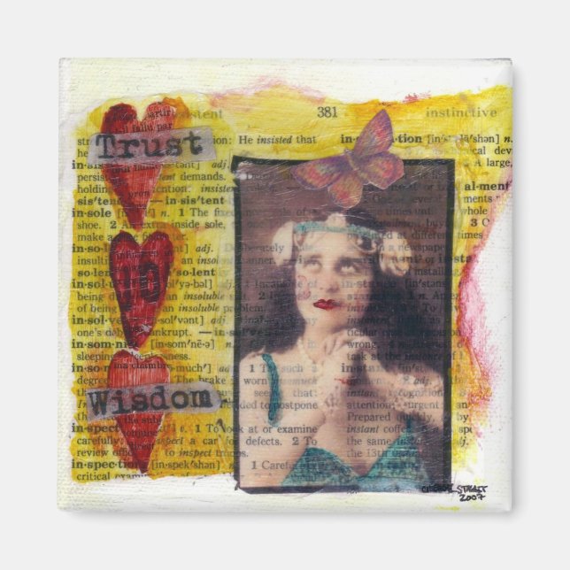 Íman Trust Wisdom Magnet (Frente)