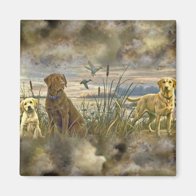 Íman Trusty Retriers (Frente)