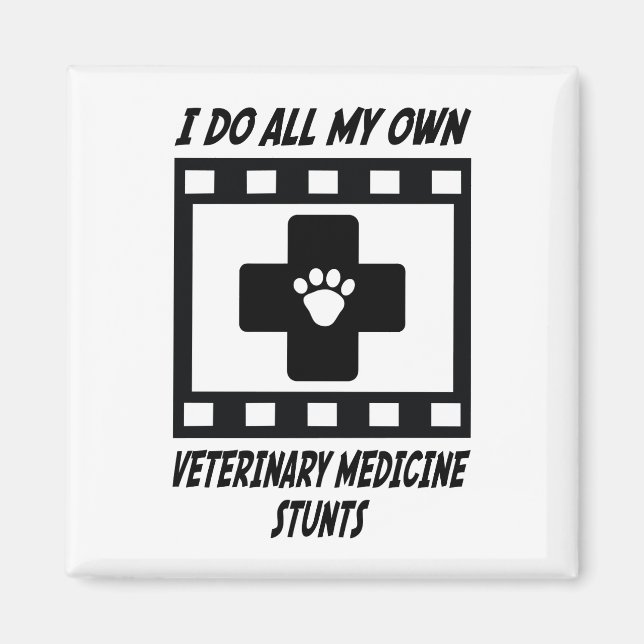 Íman Trutas de Medicina Veterinária (Frente)