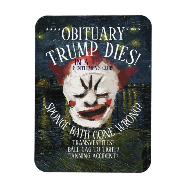 ÍMAN  TSA DOJ MAGNET VD STD TRUMP TRUMPS MAGA REPUBLICAN (Vertical)