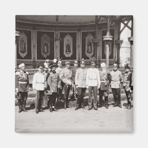 Íman Tsar Nicholas II (1868-1918) que estão no garde