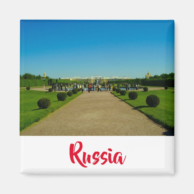 Íman Tsarskoye Selo Pushkin Cathrine Palace Rússia (Frente)