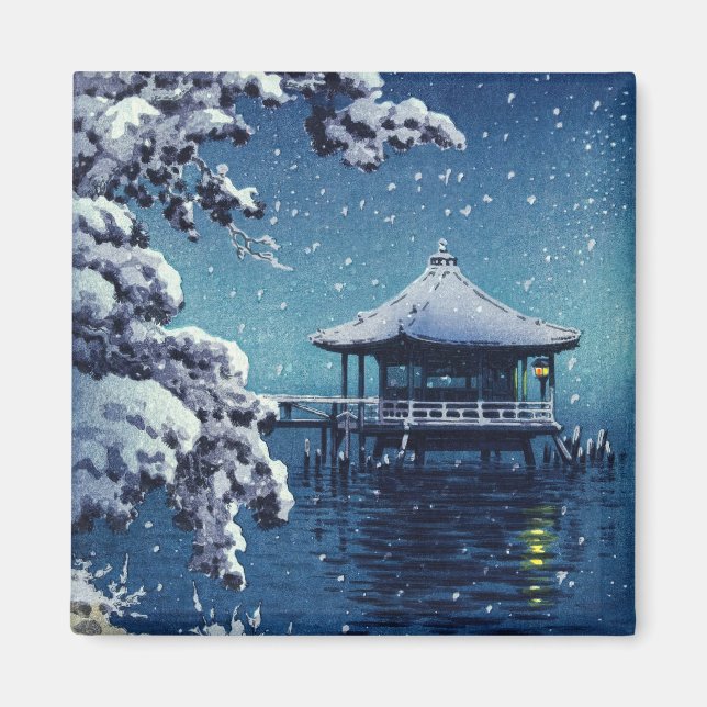 Íman Tsuchiya Koitsu - Neve no Ukimido em Katada (Frente)